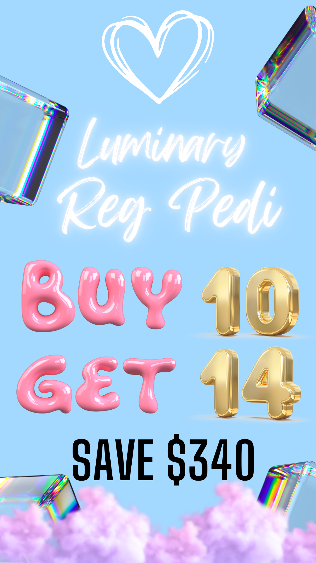 Luminary Hands & Reg Pedi