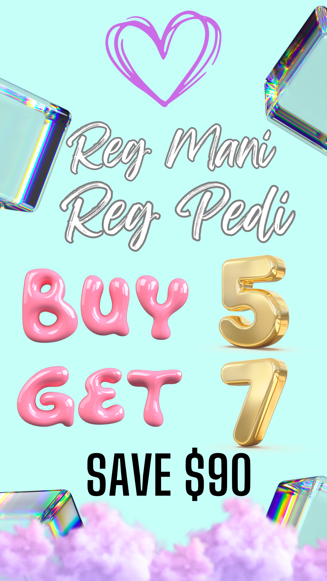 Regular Mani & Regular Pedi