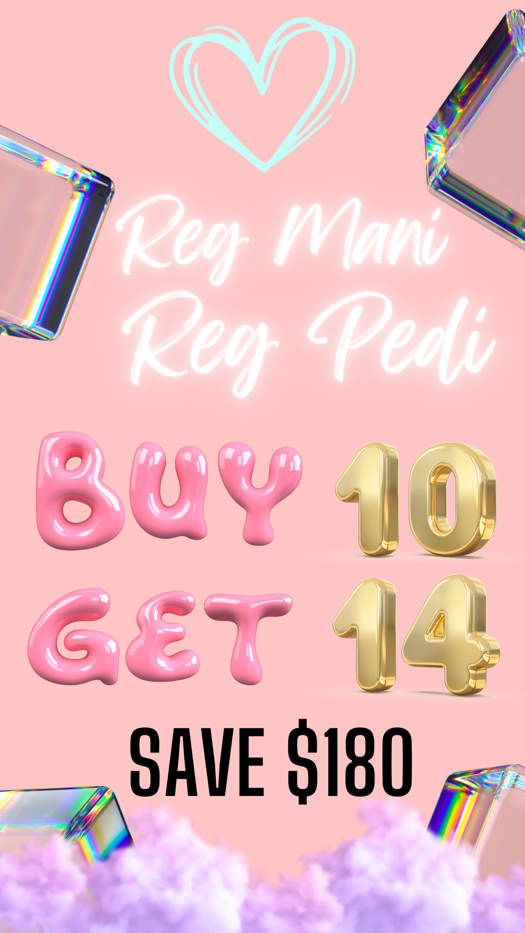Regular Mani & Regular Pedi