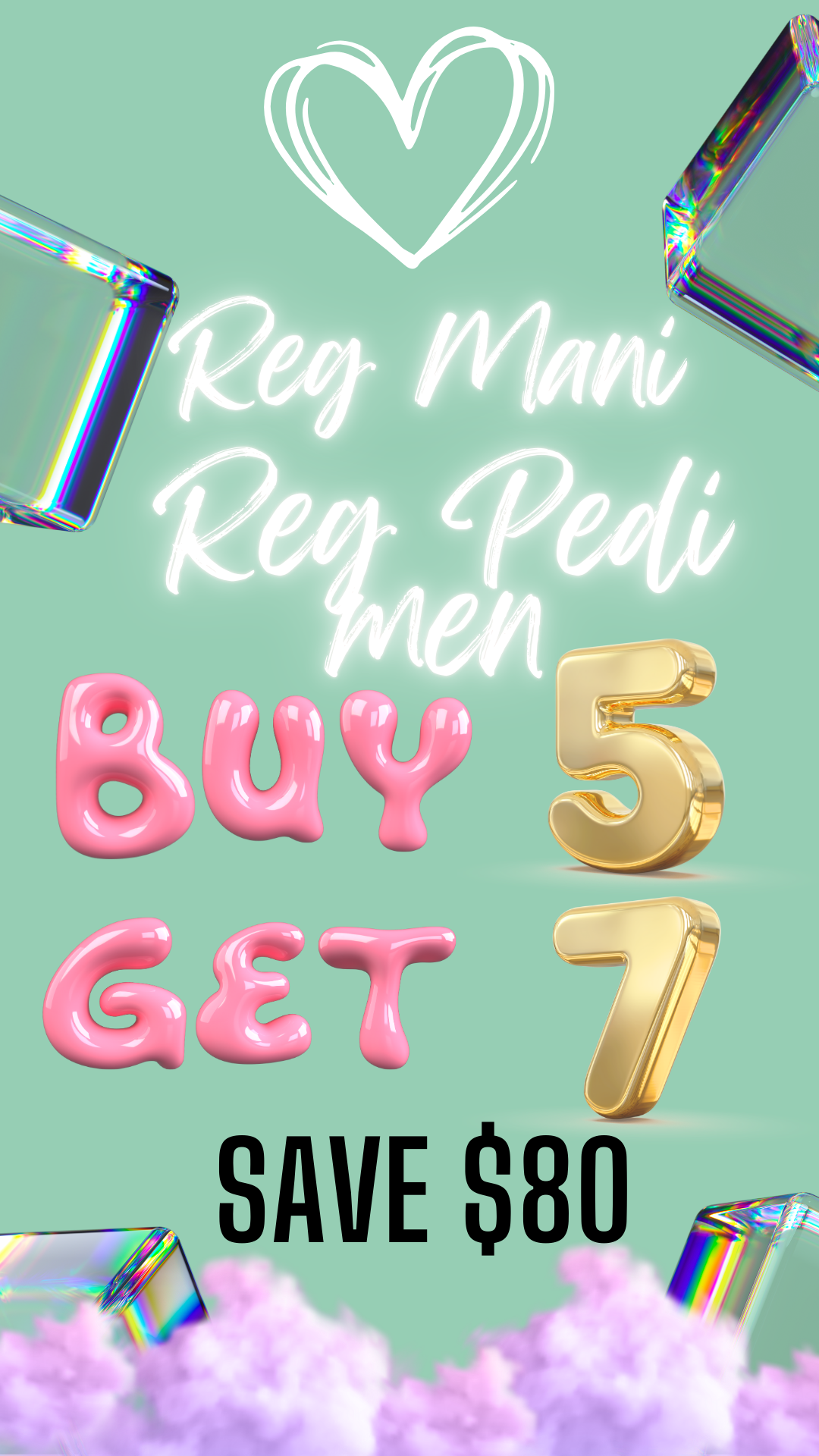 Regular Mani & Regular Pedi for Men